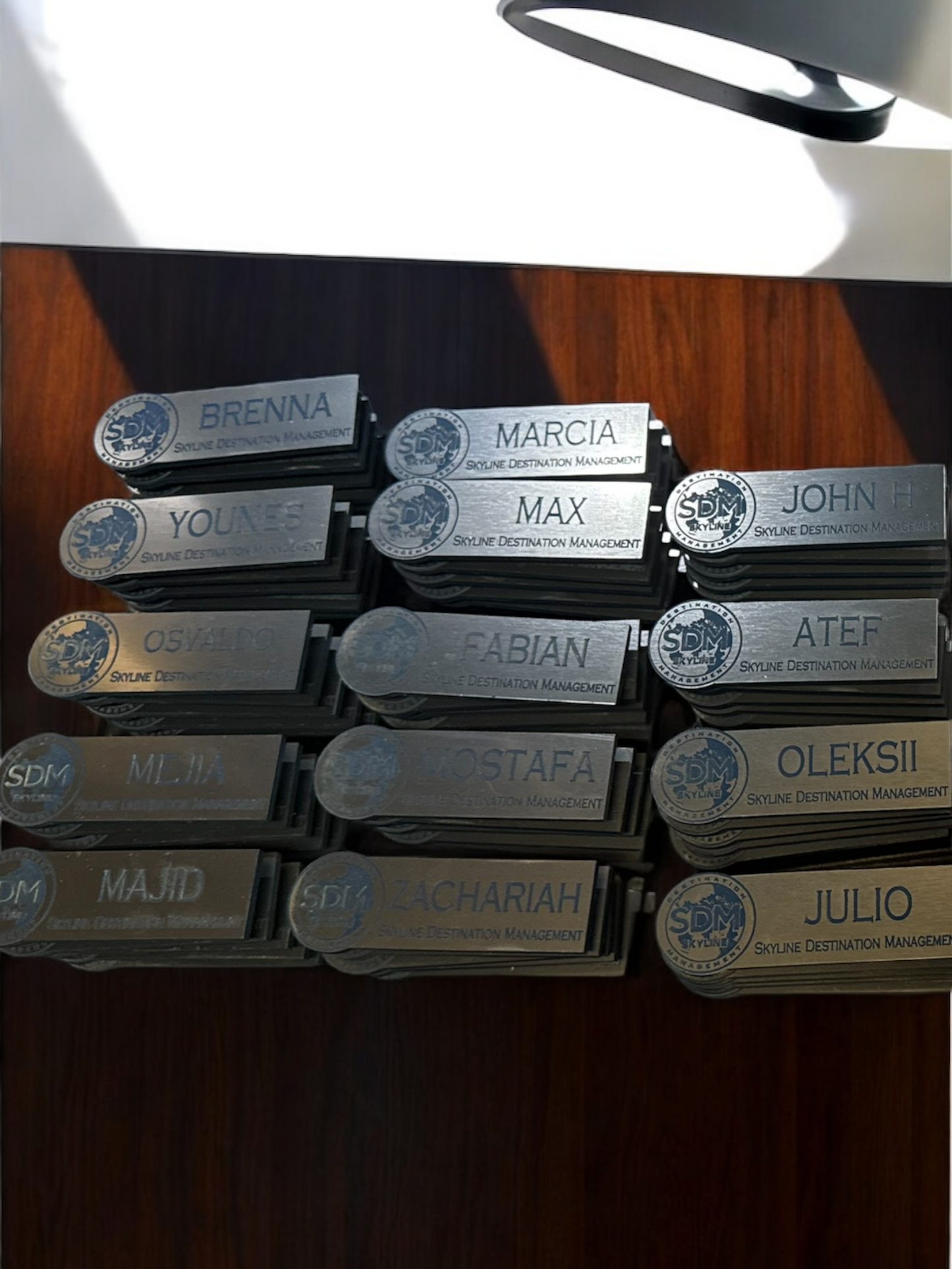 Laser Engraved Acrylic Name Tags