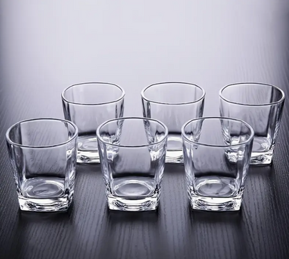 Laser Engraved Rectangular Scotch Glass 5oz